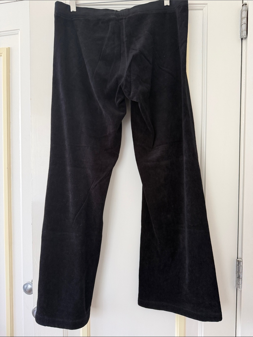 ‘Vintage’ Juicy Couture Black Velour Jacket and Pants Lounge Set - Picture 7 of 8